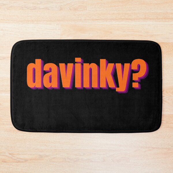 Item preview, Da Vinky? Orange and Pink Trending Meme designed and sold by Jennifer Church.