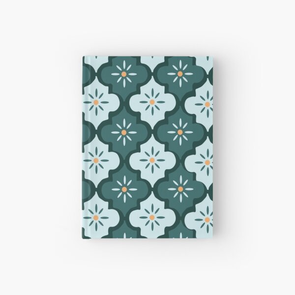 Blue Moroccan Days Hardcover Journal
