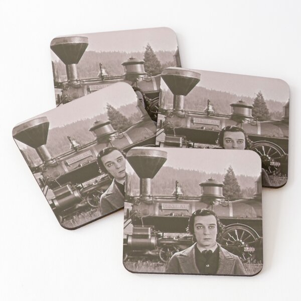 Item preview, Buster Keaton and The General designed and sold by NitrateNerd.