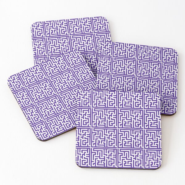 Item preview, Purple Ink Labyrinth Outlined in Black Ink  designed and sold by Diego-t.