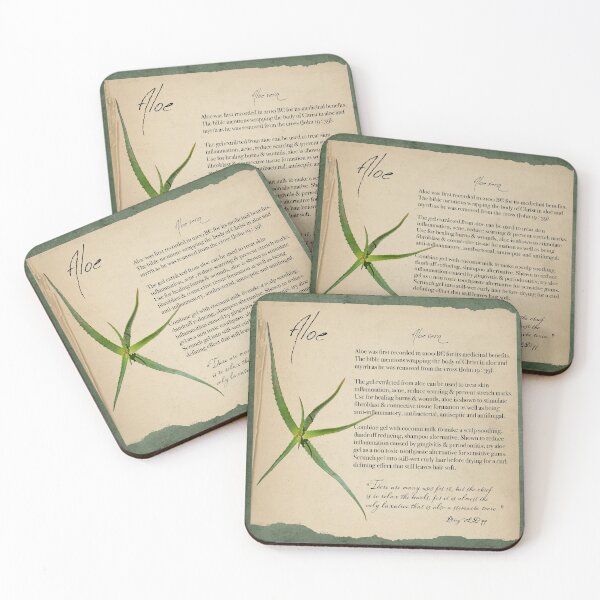Item preview, Herbal Apothecary: Aloe designed and sold by FigTreeMagick.
