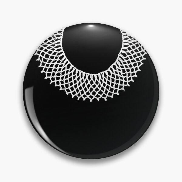 Item preview, Ruth Bader Ginsburg Big Dissent Collar Favorite Jabot RBG  designed and sold by AmaTierra.