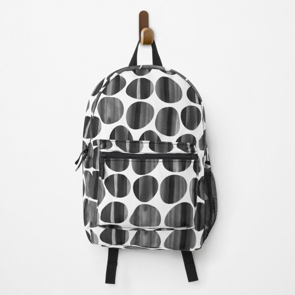 Item preview, Hand painted black and grey striped blobs designed and sold by Maitri-Sanghvi1.