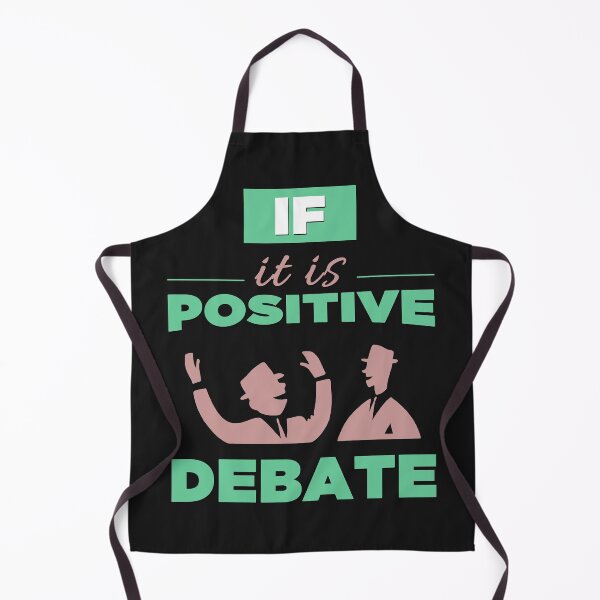 Item preview, If It Is Positive Debate - Cool Two People Debate Positively designed and sold by leo121687.