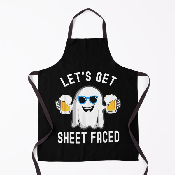 Item preview, Funny Halloween Ghost Let’s Get Sheet Faced designed and sold by Statement-Teez.