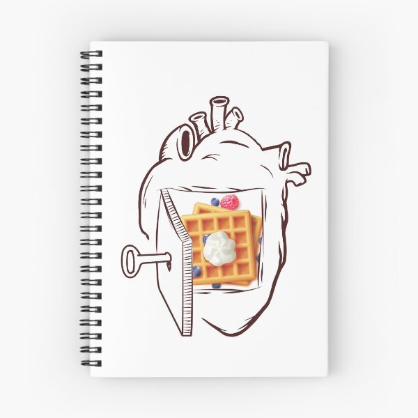 Item preview, Waffles In My Heart designed and sold by foodisthekey.