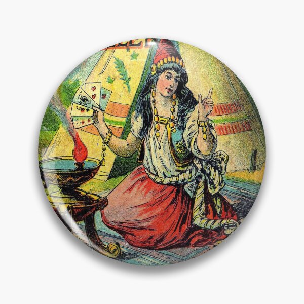 Item preview, Gypsy Fortune Teller - Vintage Classic Illustration designed and sold by elevens.