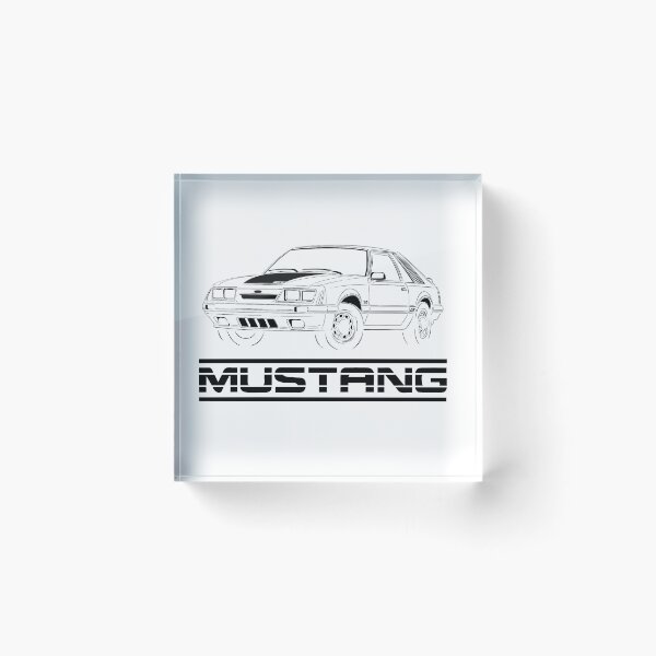 Item preview, 1985-86 Mustang GT with text designed and sold by ADezignz.