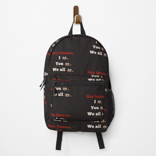 Item preview, Hey human, I poop. You poop. We all poop. designed and sold by AyeAyeBeans.