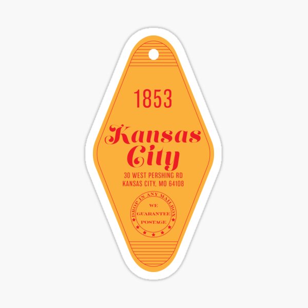 Motel Keychain KC Sticker