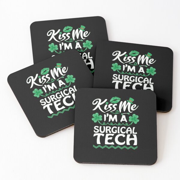 Item preview, Kiss Me I'm Surgical Tech St Patricks Day Funny designed and sold by Camillepiers.