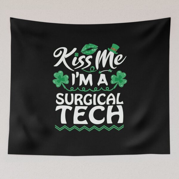 Item preview, Kiss Me I'm Surgical Tech St Patricks Day Funny designed and sold by Camillepiers.