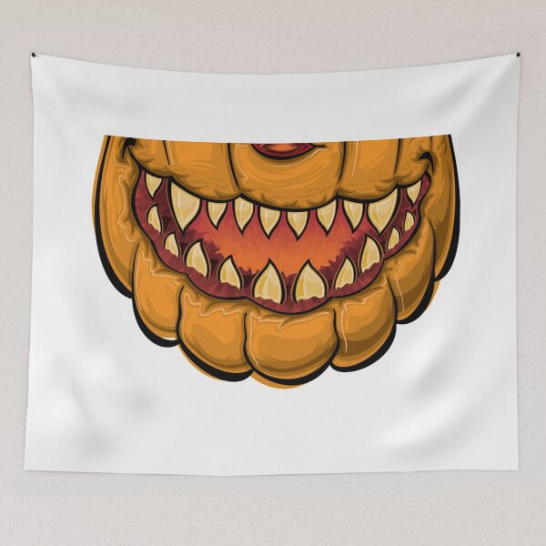 Item preview, Halloween Pumpkin Mouth Creepy designed and sold by R-reflections.