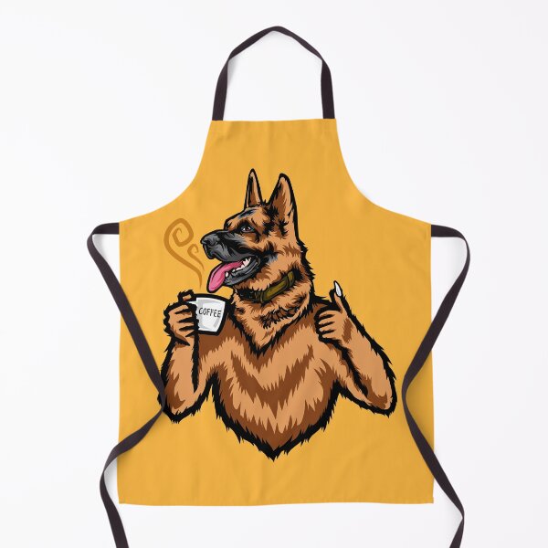 Item preview, German Shepherd Coffee Lover designed and sold by IPRINT Clothing.