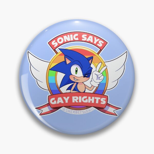 Item preview, He Says: Gay Rights! designed and sold by Sherbet-Sushii.