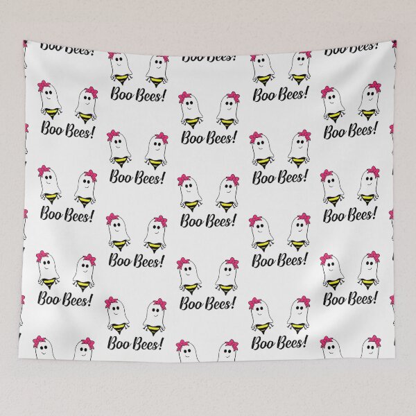 Item preview, BOO BEES! Cute bee's in Ghost costume design designed and sold by BRtisticDesigns.