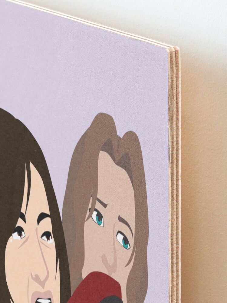 Alternate view of The Real Midgar Housewives Mounted Print