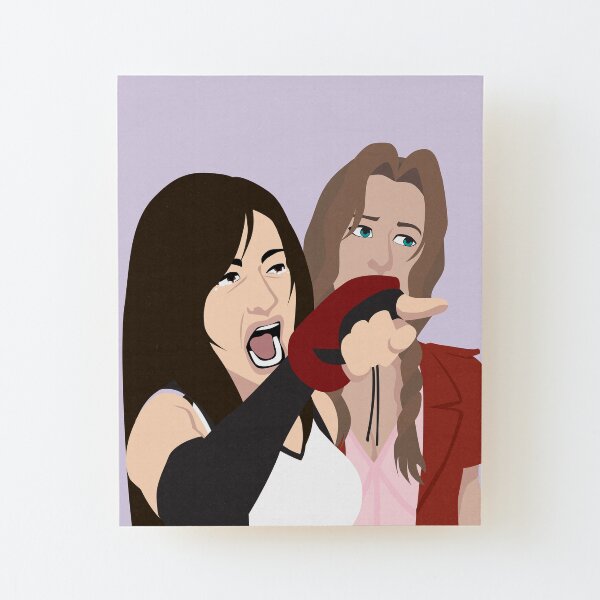 The Real Midgar Housewives Wood Mounted Print