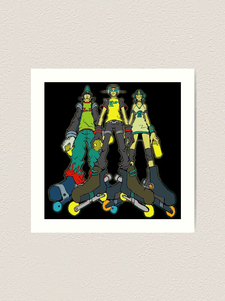 Jet Set Radio Concept Polygonal Beat Jet Set Radio Future, A Card