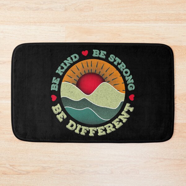 Item preview, Retro Be Kind Be Strong Be Different design designed and sold by PlusAdore.