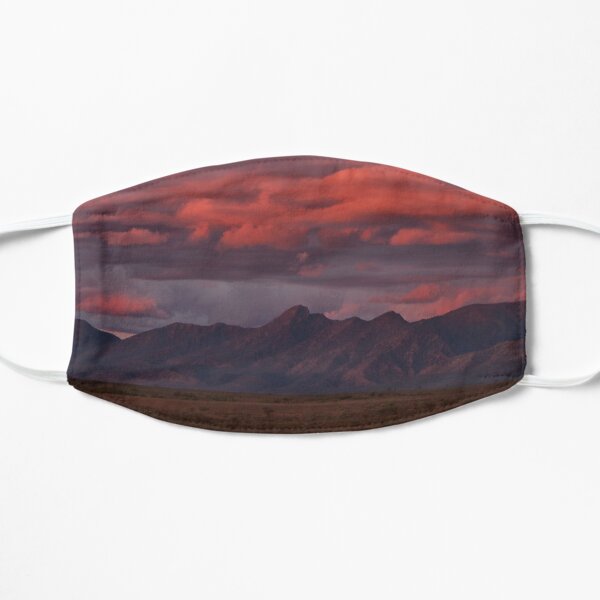 Sunset, Flinders Ranges, Outback South Australia, Australia Flat Mask