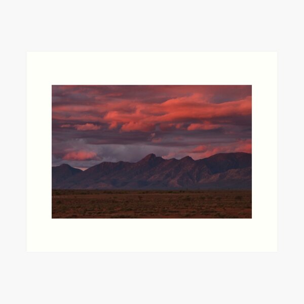 Item preview, Sunset, Flinders Ranges, Outback South Australia, Australia designed and sold by FranWest.