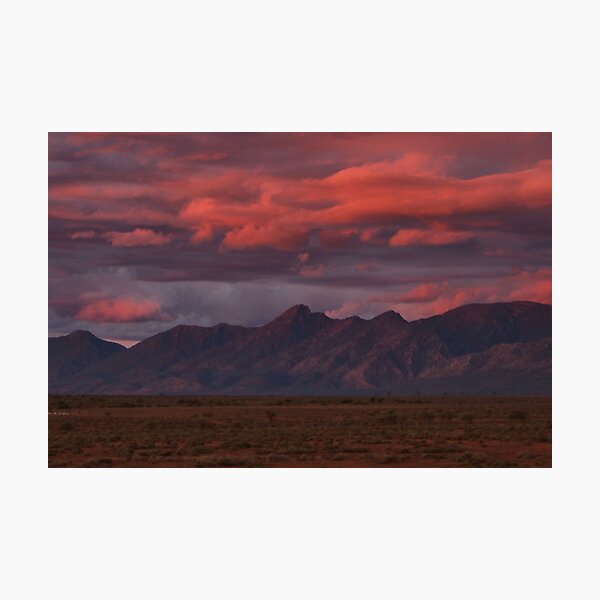 Item preview, Sunset, Flinders Ranges, Outback South Australia, Australia designed and sold by FranWest.