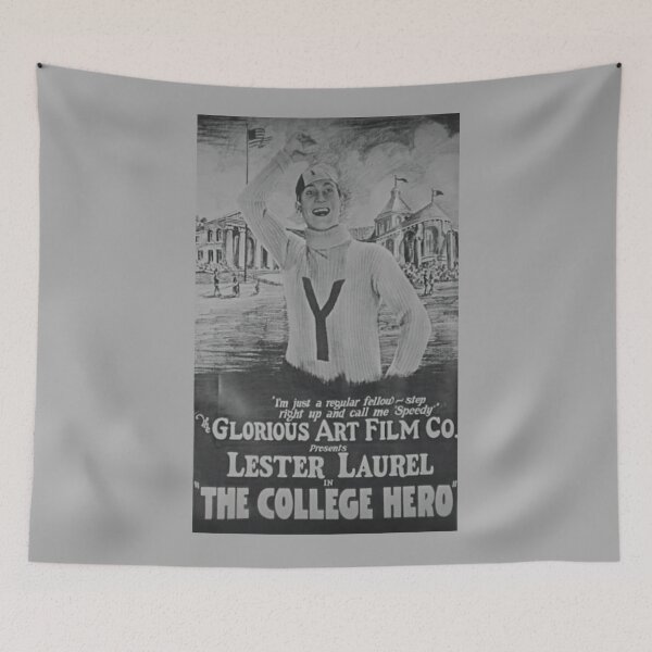 Item preview, "THE COLLEGE HERO" from Harold Lloyd's THE FRESHMAN  designed and sold by NitrateNerd.