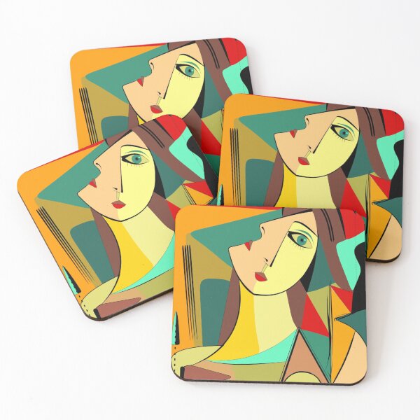 Item preview, Abstract girl art designed and sold by Sovik Goswami.