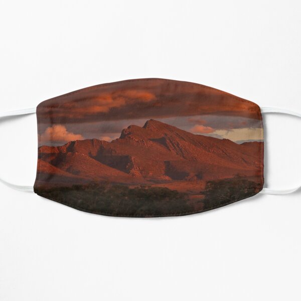 Sunset, Flinders Ranges, Outback South Australia, Australia 2 Flat Mask