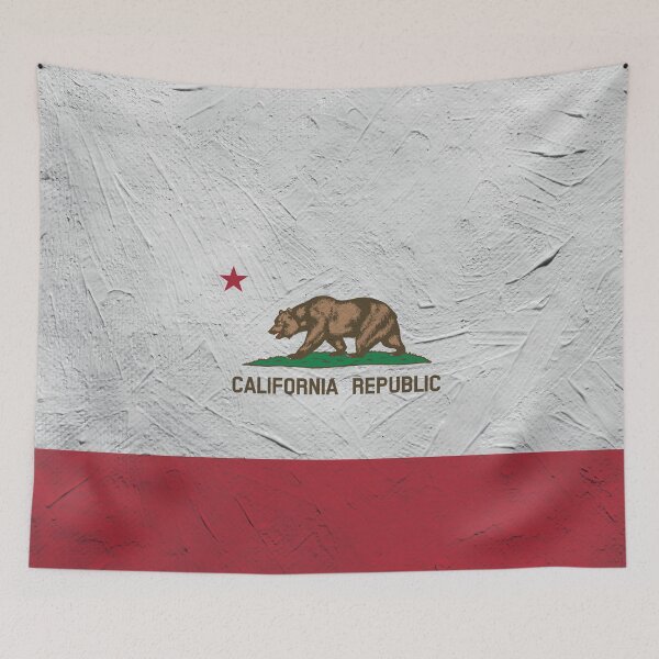 Item preview, California Flag Wall designed and sold by TRowanDesign.