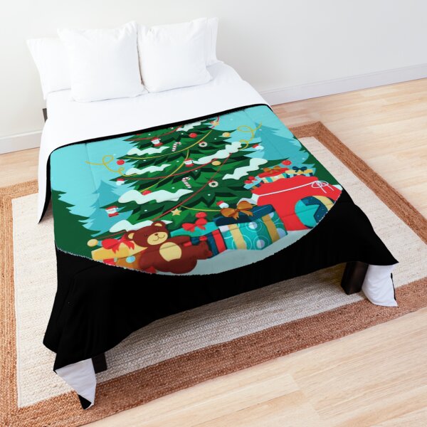 Christmas Tree Decorations Comforter