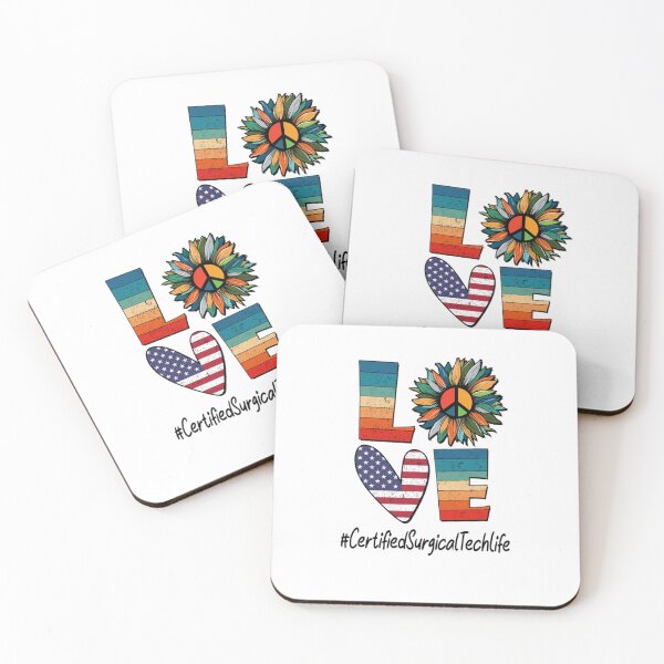 Item preview, Peace Love Certified Surgical Tech Life Certified designed and sold by Camillepiers.