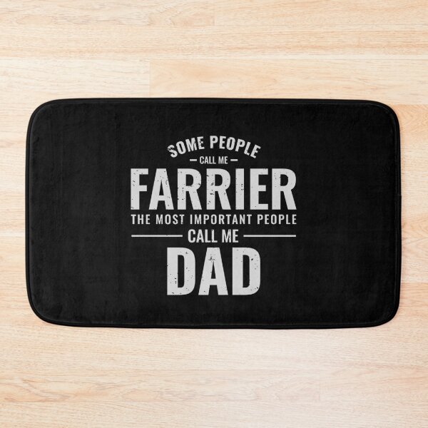Item preview, Farrier Dad Fathers day Funny Blacksmith Gift designed and sold by TastefulTees.