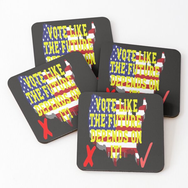 Item preview, VOTE LIKE THE FUTURE DEPENDS ON IT! designed and sold by James E. Guin.