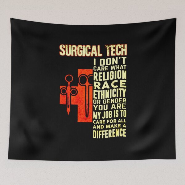 Item preview, Nurse I Donâ€™t Care What Religion Race Ethnicity designed and sold by Camillepiers.