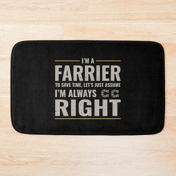 Item preview, Farrier Funny Saying Blacksmith Gift designed and sold by TastefulTees.