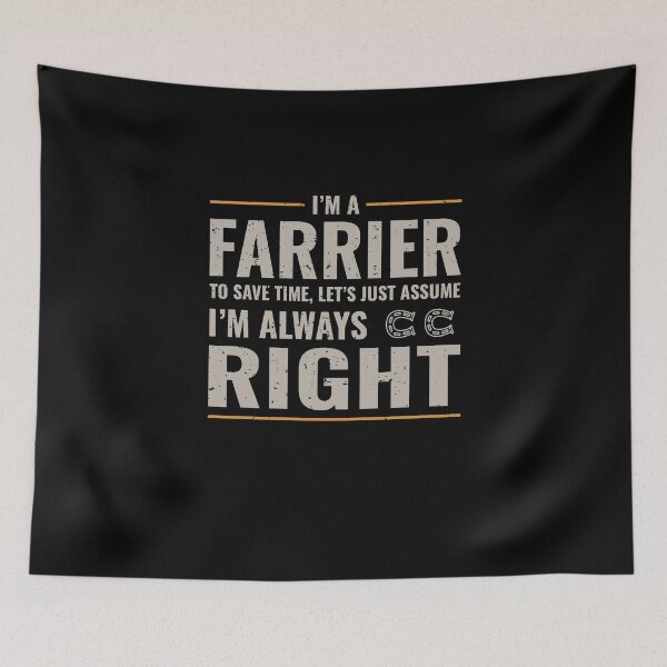 Item preview, Farrier Funny Saying Blacksmith Gift designed and sold by TastefulTees.