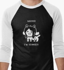 Undertale Temmie Men's Baseball ¾ T-Shirt