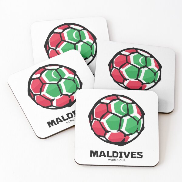 Item preview, Maldives Football Country Flag designed and sold by KewaleeTee.