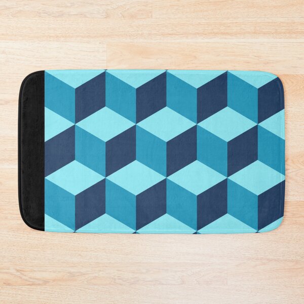 Item preview, 3D Cubes Steps Squares Qbert Abstract Pop Art 1960s designed and sold by Draculaura2009.