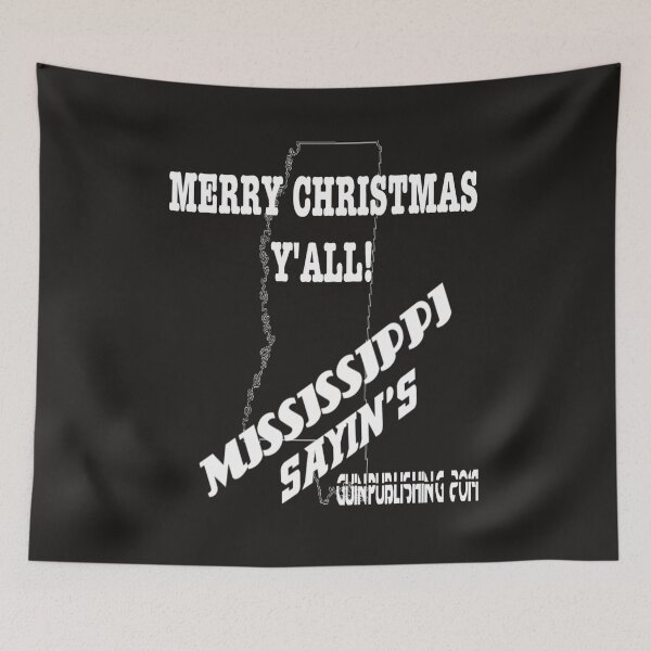 Item preview, Merry Christmas Y'all Mississippi Sayin's designed and sold by James E. Guin.