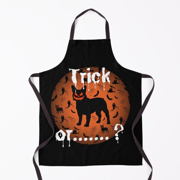 Item preview, Trick or Treat, Halloween French Bulldog, Frenchie Halloween designed and sold by FunShirtDesigns.
