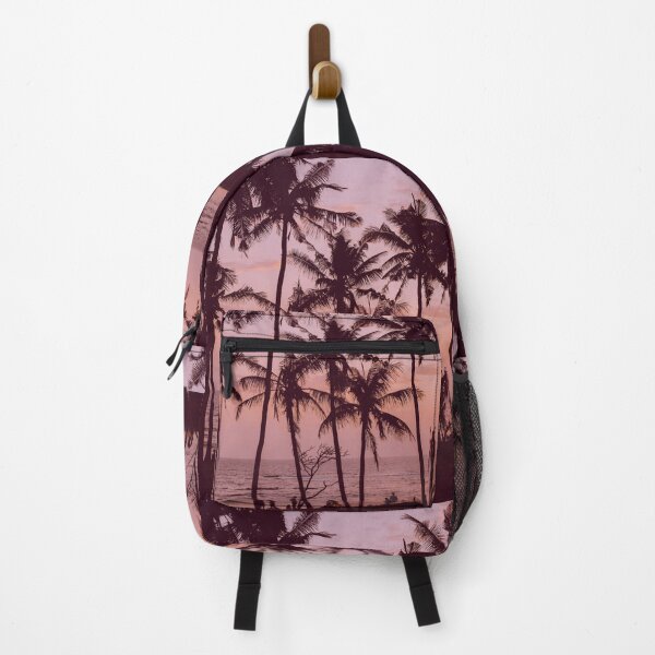 Item preview, Palm Tree Ocean Beach Silhouette Sunset designed and sold by Felicity-K.