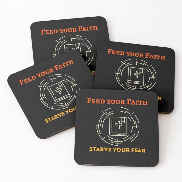 Item preview, FEED YOUR FAITH STARVE YOUR FEAR designed and sold by Bhupinder Singh.