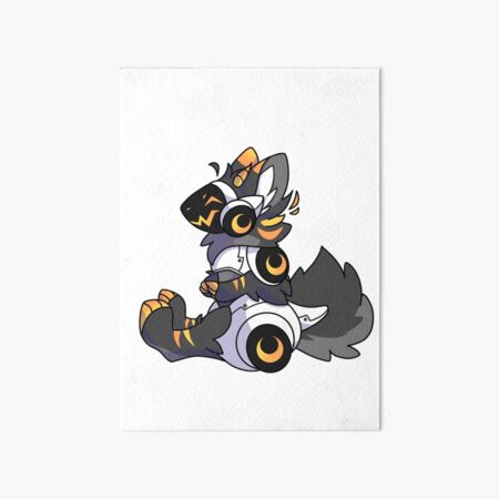 Lemondrop the Protogen Art Board Print for Sale by Fursumi