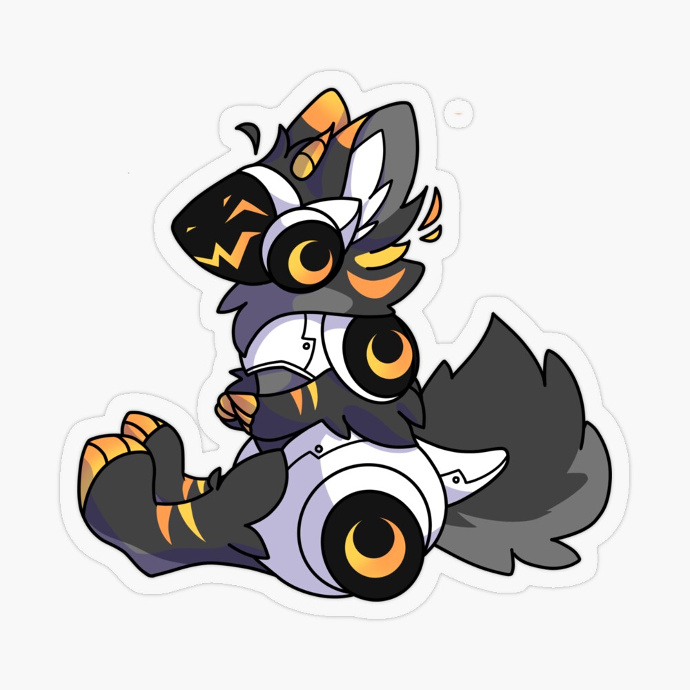 A Happy Protogen profile Sticker for Sale by Hart07