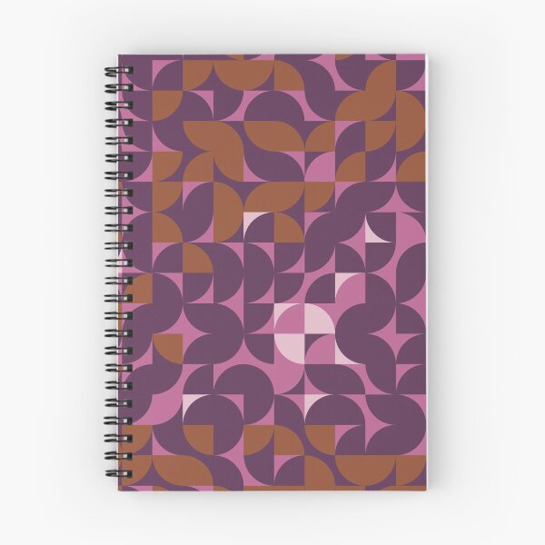 Item preview, Cherry Chocolate Leaf Circle Pattern designed and sold by EphydriadDesign.
