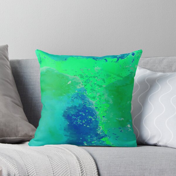 Item preview, Blue green water abstract texture designed and sold by SILVERAPPLE.
