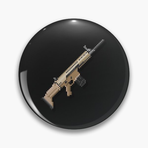 Item preview, Scar-H 7.62x51mm NATO Pixel Art designed and sold by pixelbrian.